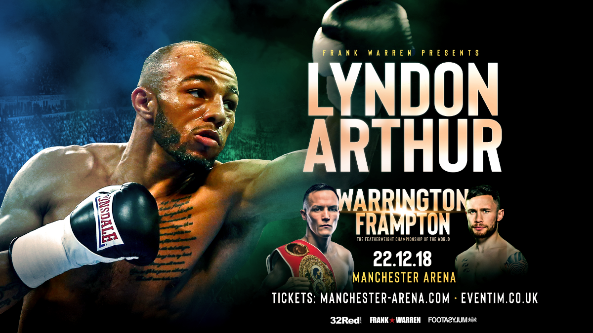 Lyndon Arthur targeting Anthony Yarde fight Anthony Yarde Carl Frampton Josh Warrington Lyndon Arthur: British Boxing Press Room