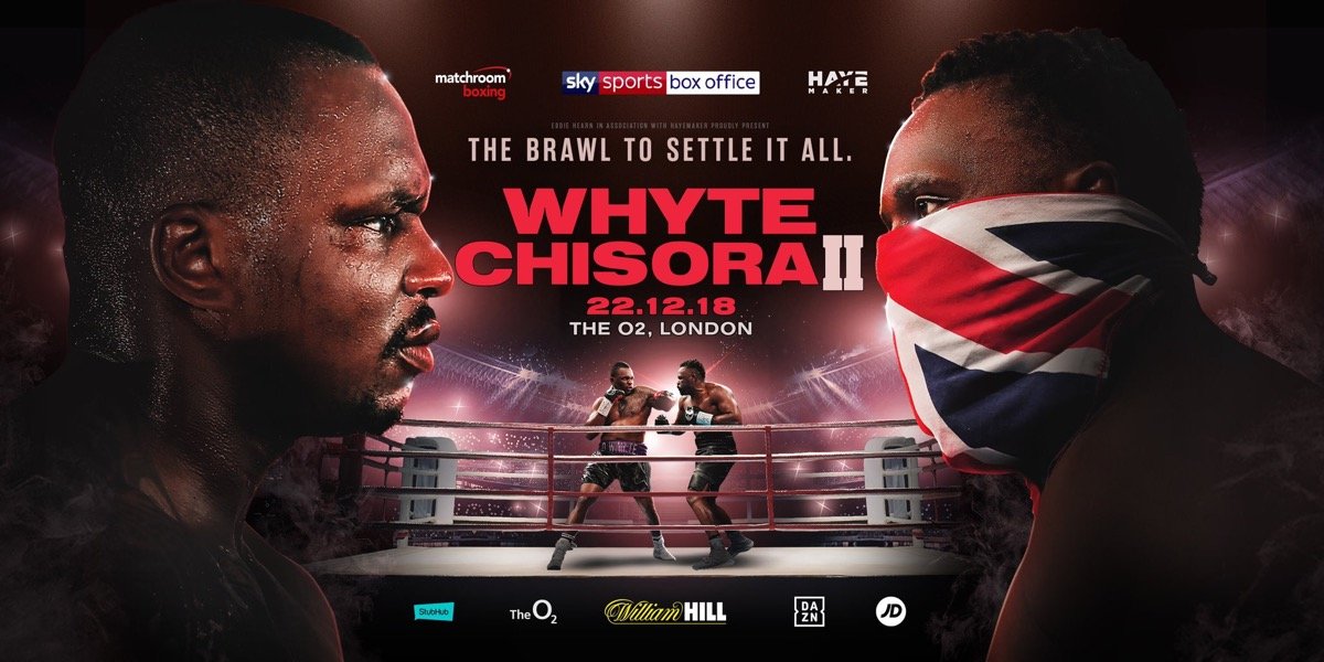 Whyte Vs. Chisora II: Chisora Is In “Beast Mode,” Whyte Says “I Want His Blood”