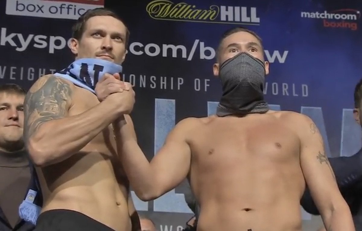 Bellew and Usyk Meet in Manchester for all the Marbles 