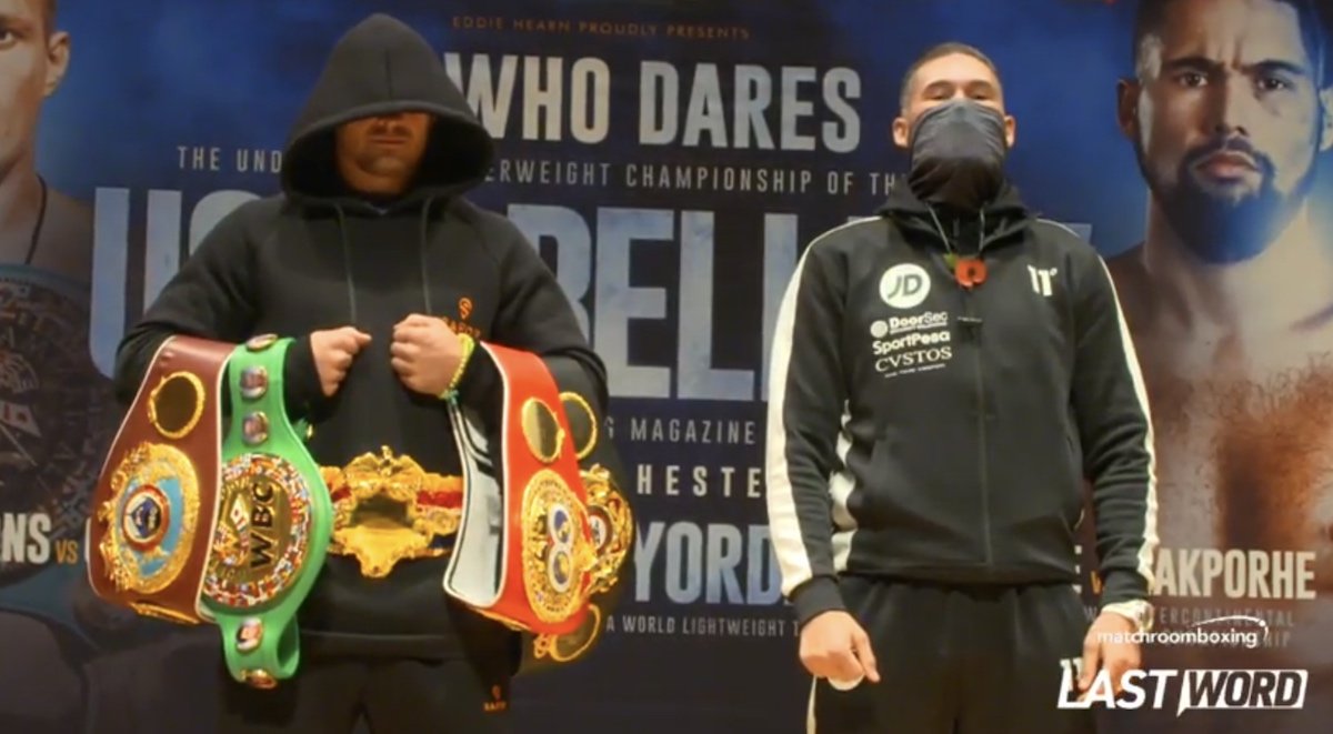 LIVE: Usyk vs Bellew - Final Presser