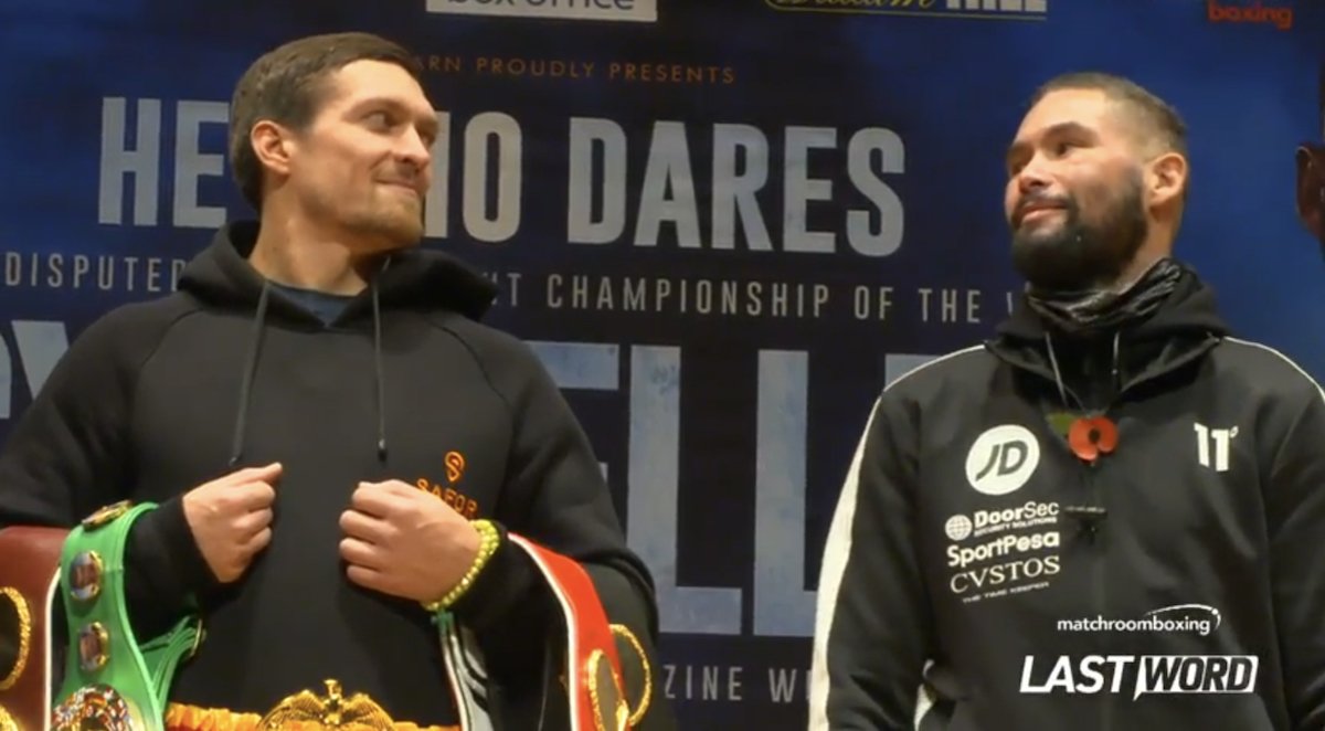 LIVE: Usyk vs Bellew - Final Presser