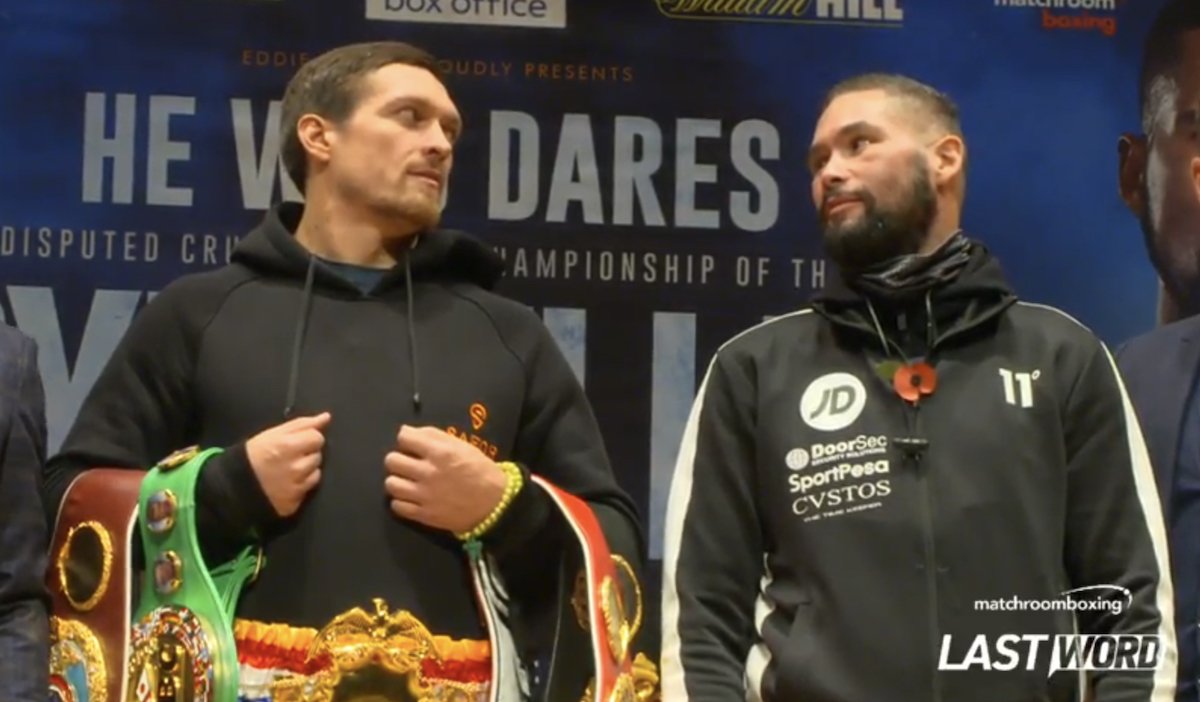 LIVE: Usyk vs Bellew - Final Presser