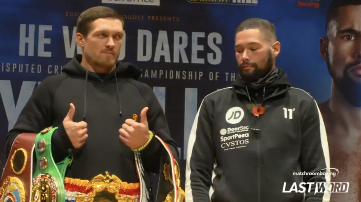 LIVE: Usyk vs Bellew - Final Presser