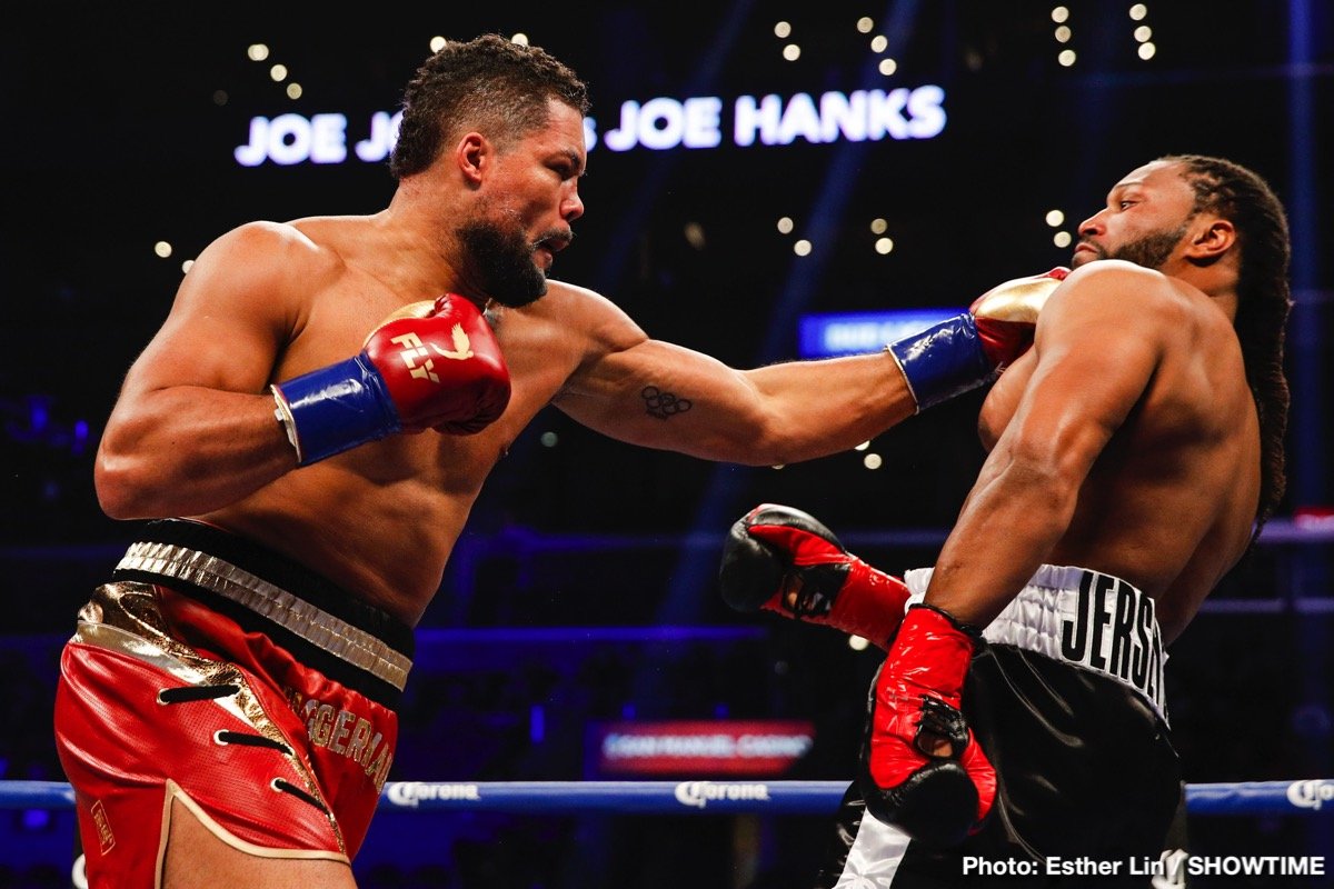 RESULTS: Joe Joyce Scores Impressive One-Round Win Over Joe Hanks On Wilder-Fury Card