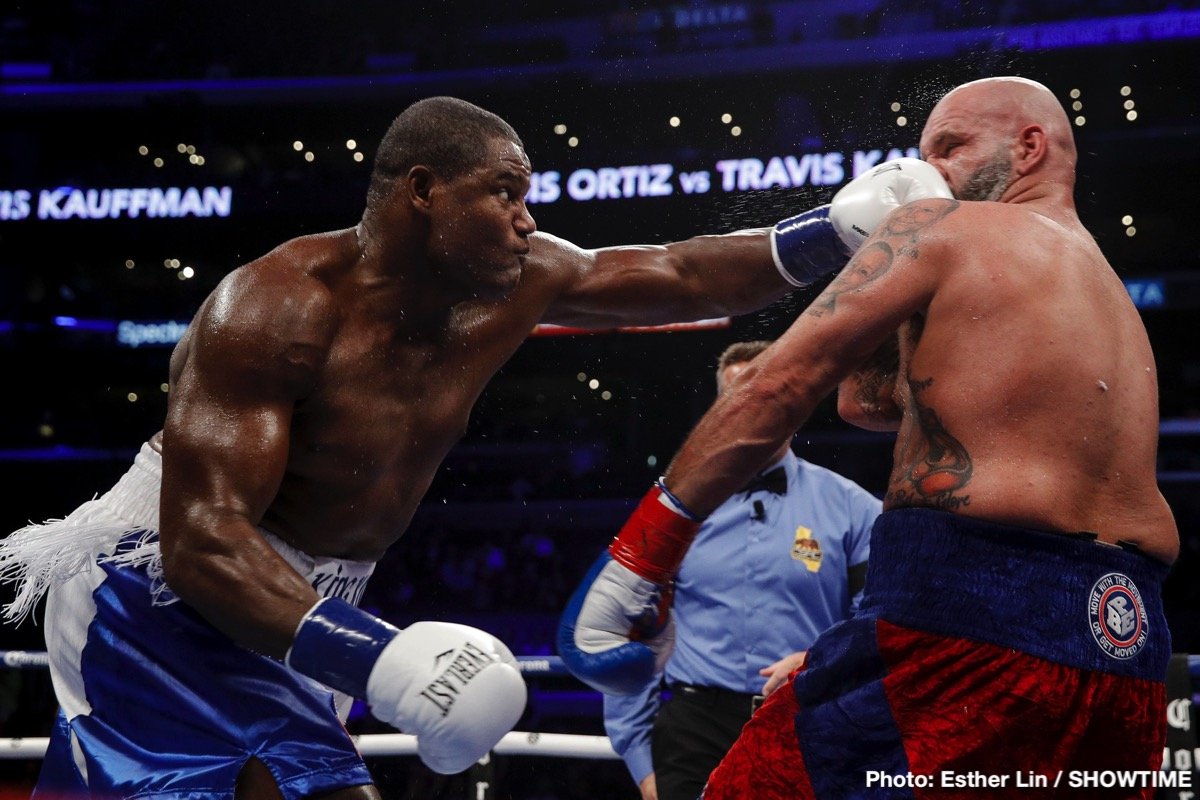 RESULTS: Luis Ortiz Registers 10-Round TKO of Travis Kauffman