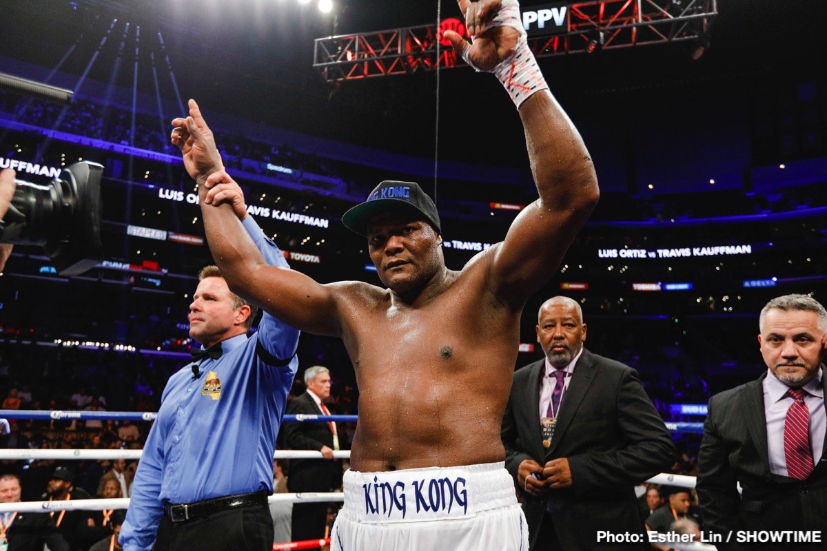 RESULTS: Luis Ortiz Registers 10-Round TKO of Travis Kauffman