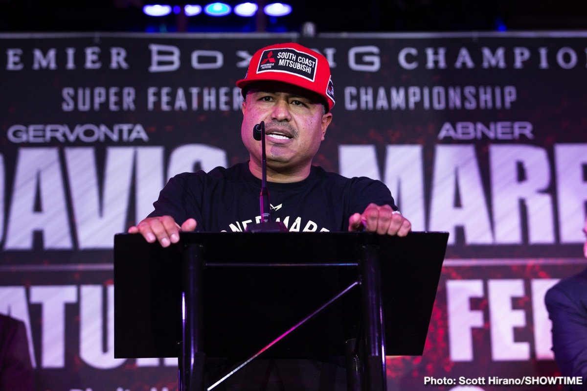Photo: Gervonta 'Tank' Davis and Abner Mares press conference quotes Gervonta 'Tank' Davis and Abner Mares press conference quotes