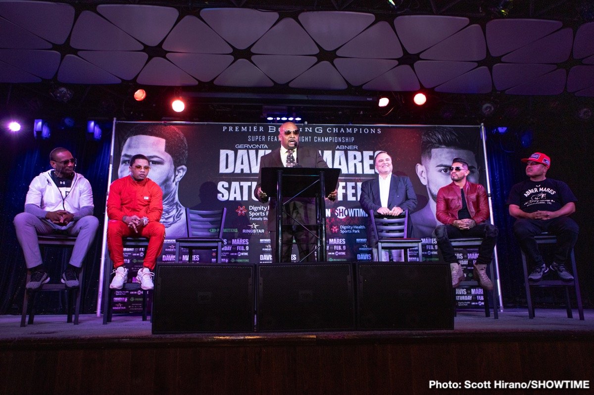 Gervonta 'Tank' Davis and Abner Mares press conference quotes