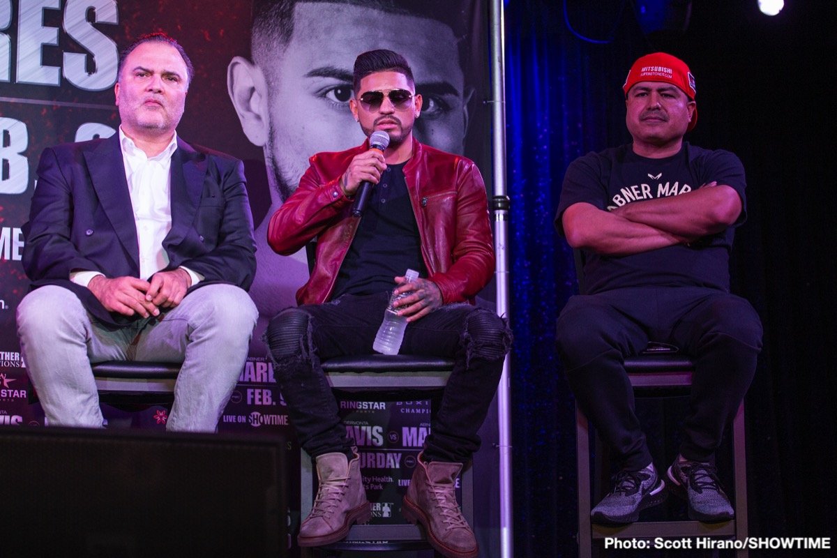 Gervonta 'Tank' Davis and Abner Mares press conference quotes