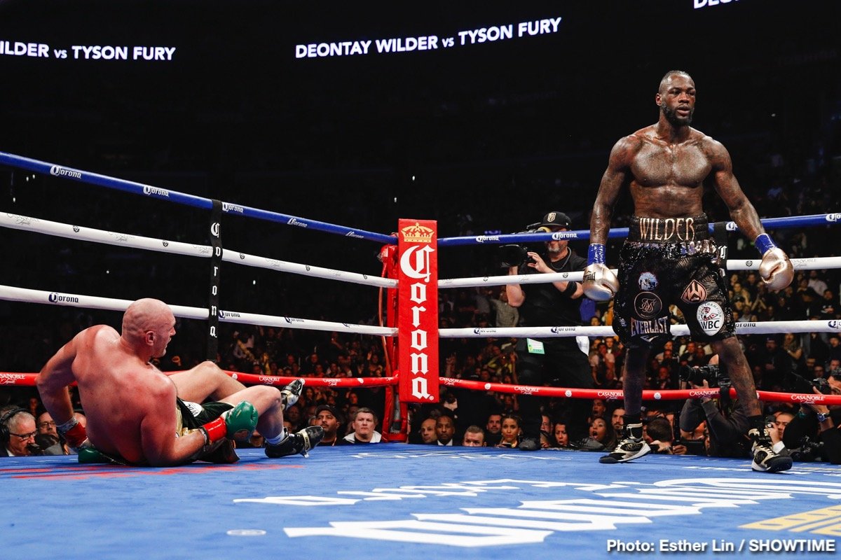 Deontay Wilder And Tyson Fury Fight To Split-Decision Draw - Boxing Results