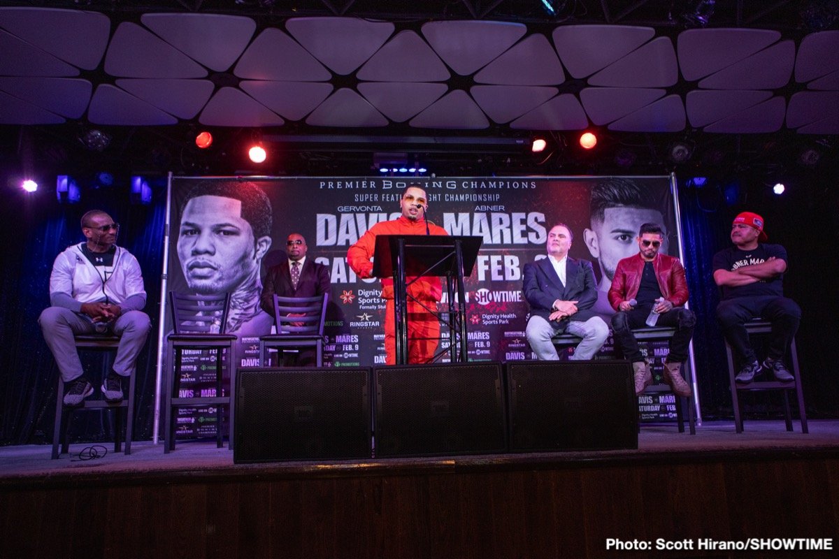 Gervonta 'Tank' Davis and Abner Mares press conference quotes