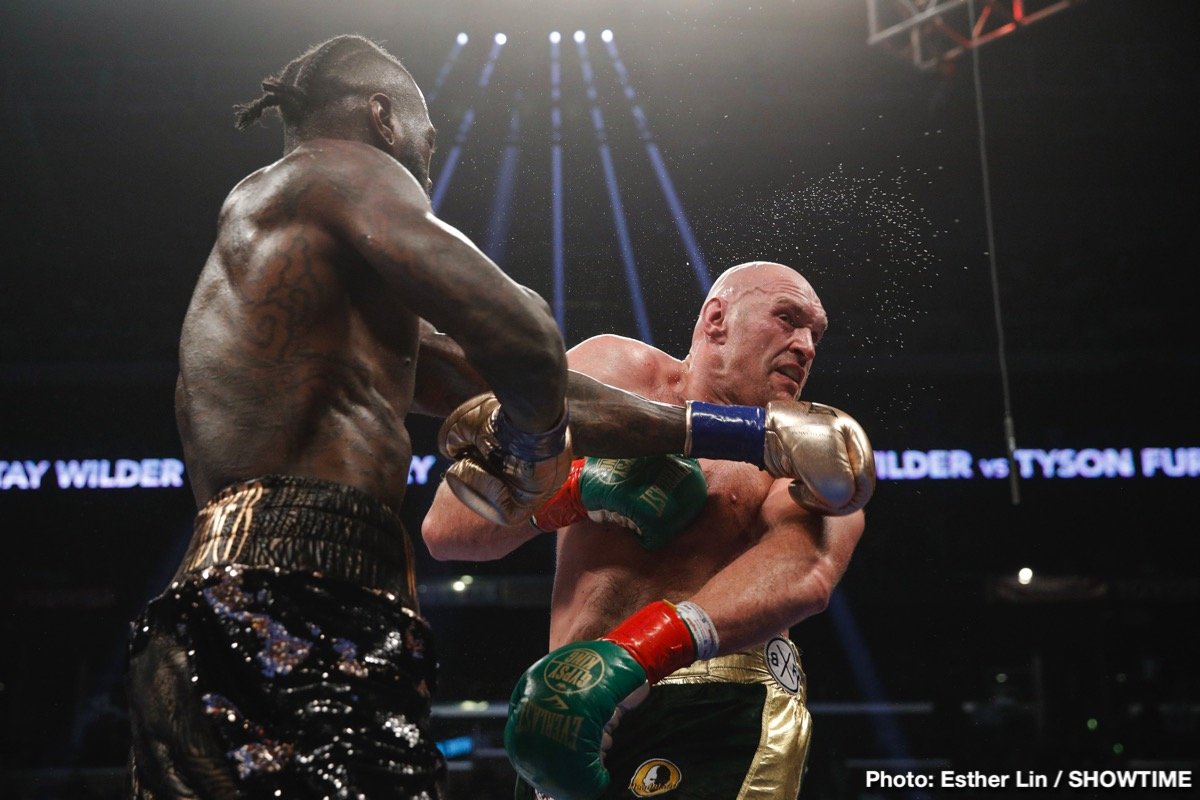 RESULTS: Deontay Wilder And Tyson Fury Fight To Split-Decision Draw In Epic Battle On ...1200 x 800