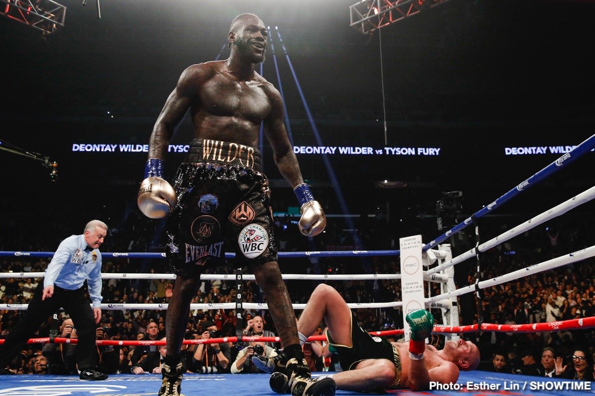 WBC orders Deontay Wilder vs. Dominic Breazeale fight