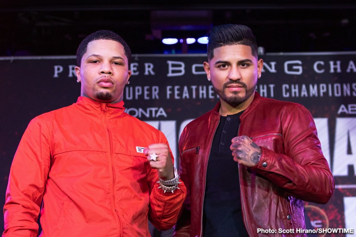 Gervonta 'Tank' Davis and Abner Mares press conference quotes Abner Mares Gervonta Davis Boxing News