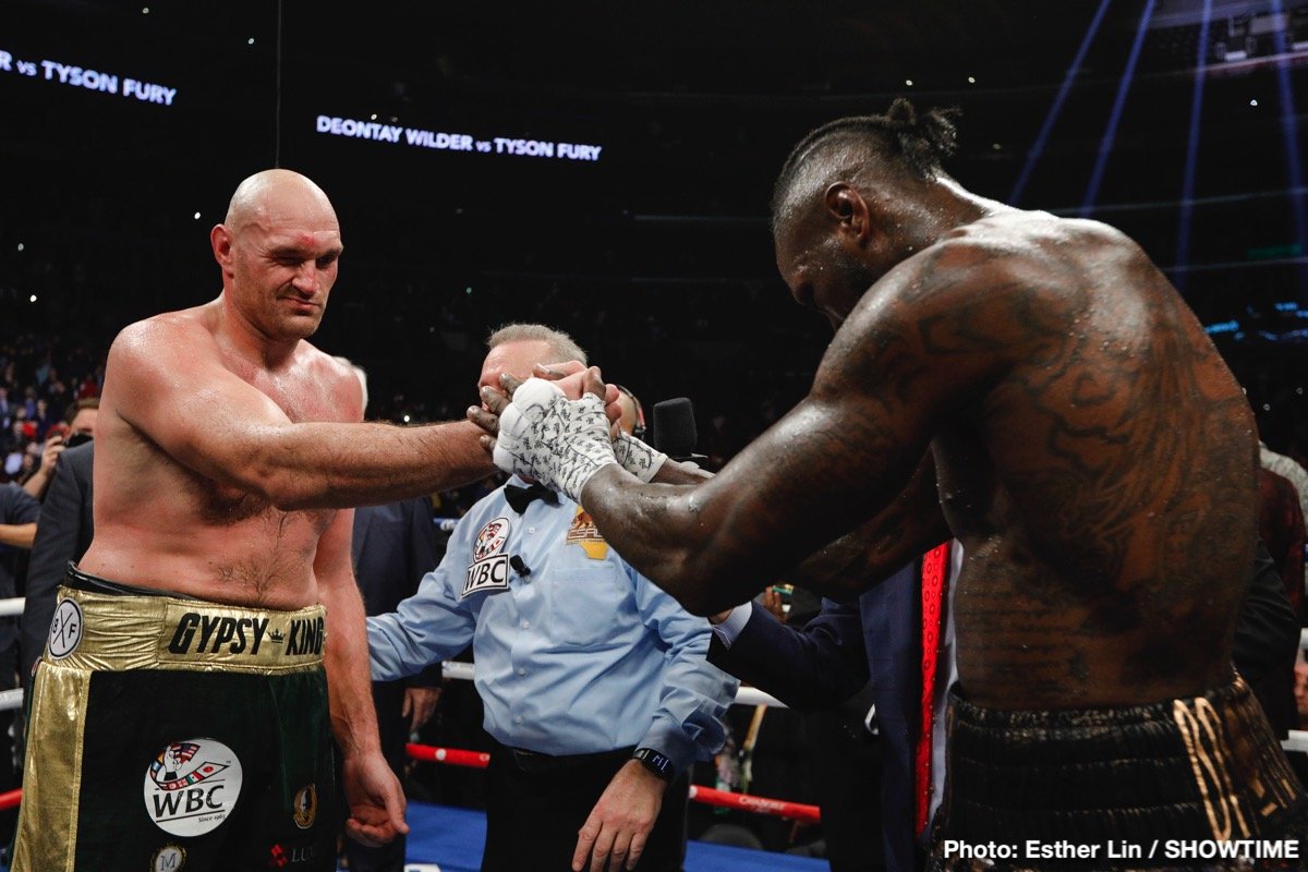 Wilder vs. Fury II: Ward and Bradley analyze & discuss Feb.22 PPV rematch