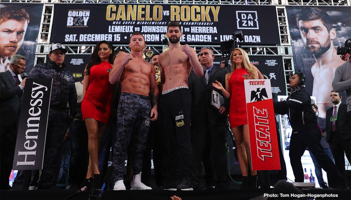 David Lemieux Off Tomorrow Night's Canelo Fielding Card, Hospitalised With Dehydration