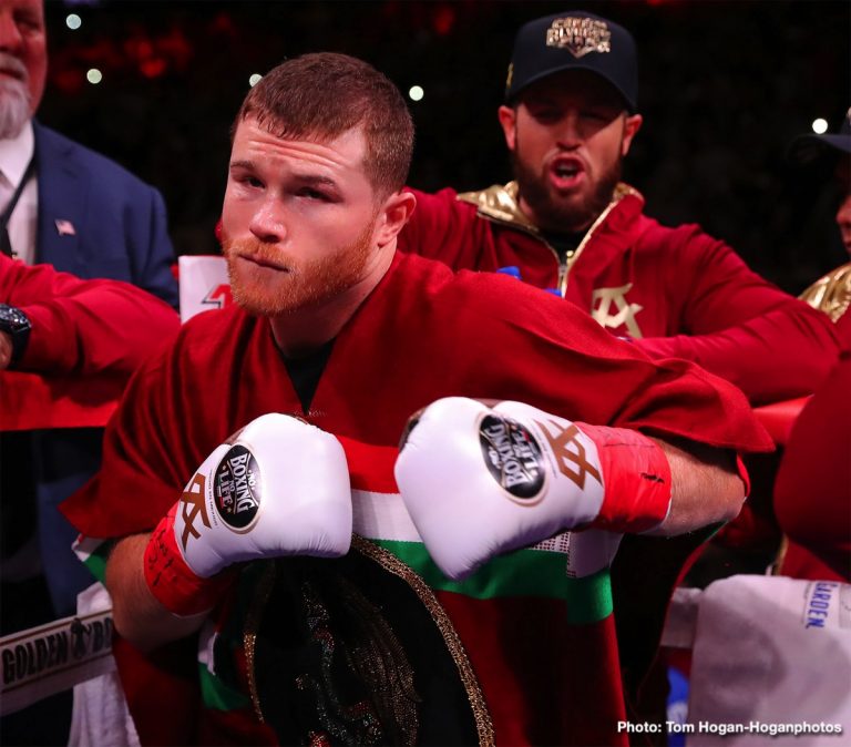 Canelo Alvarez To Fight In The UK Next Year? Wembley Fight With Callum Smith “Would Be Huge For Us”