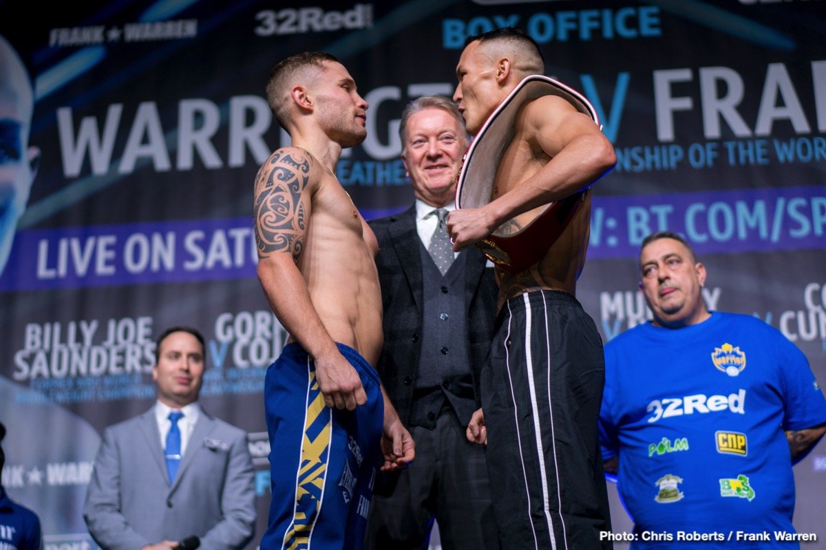 Josh Warrington vs. Carl Frampton Live on ESPN+