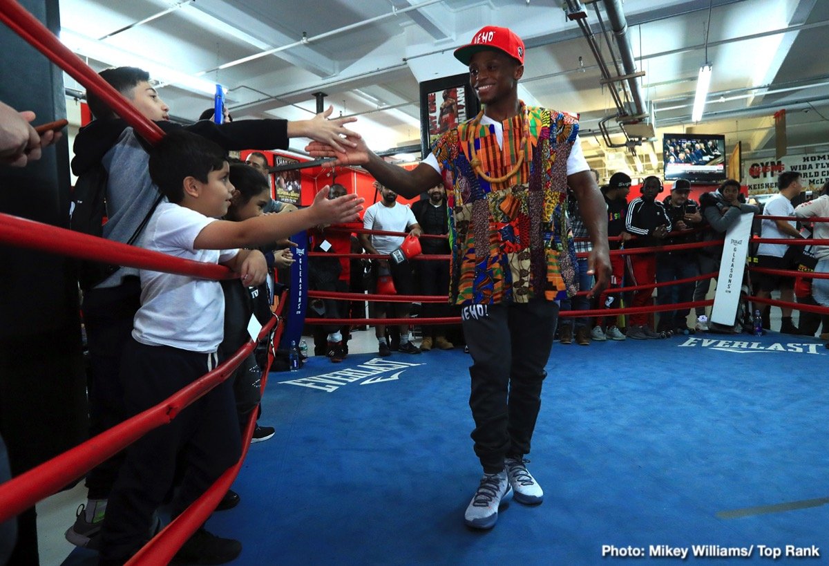 PHOTOS: Lomachenko, Pedraza, Dogboe Meet Children From Give A Kid A Dream