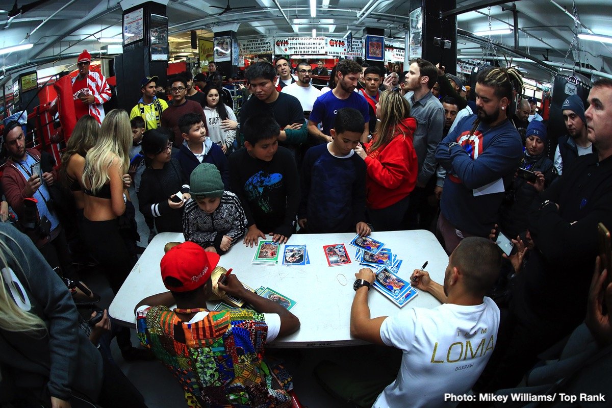 PHOTOS: Lomachenko, Pedraza, Dogboe Meet Children From Give A Kid A Dream