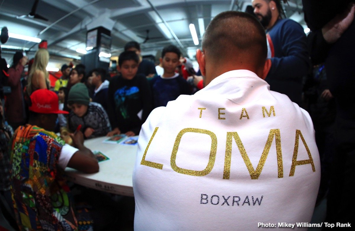 PHOTOS: Lomachenko, Pedraza, Dogboe Meet Children From Give A Kid A Dream