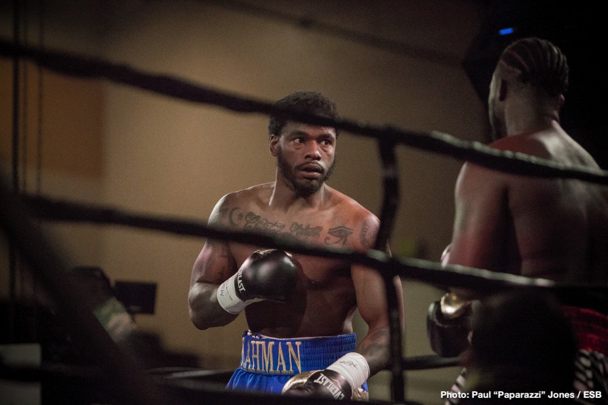 Hasim Rahman Jr boxing image / photo