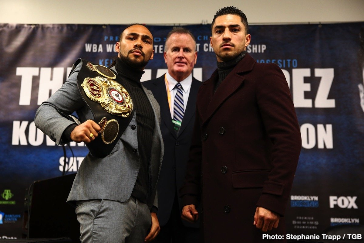 Keith Thurman Vs. Josesito Lopez, Plus Adam Kownacki Press Conference Quotes