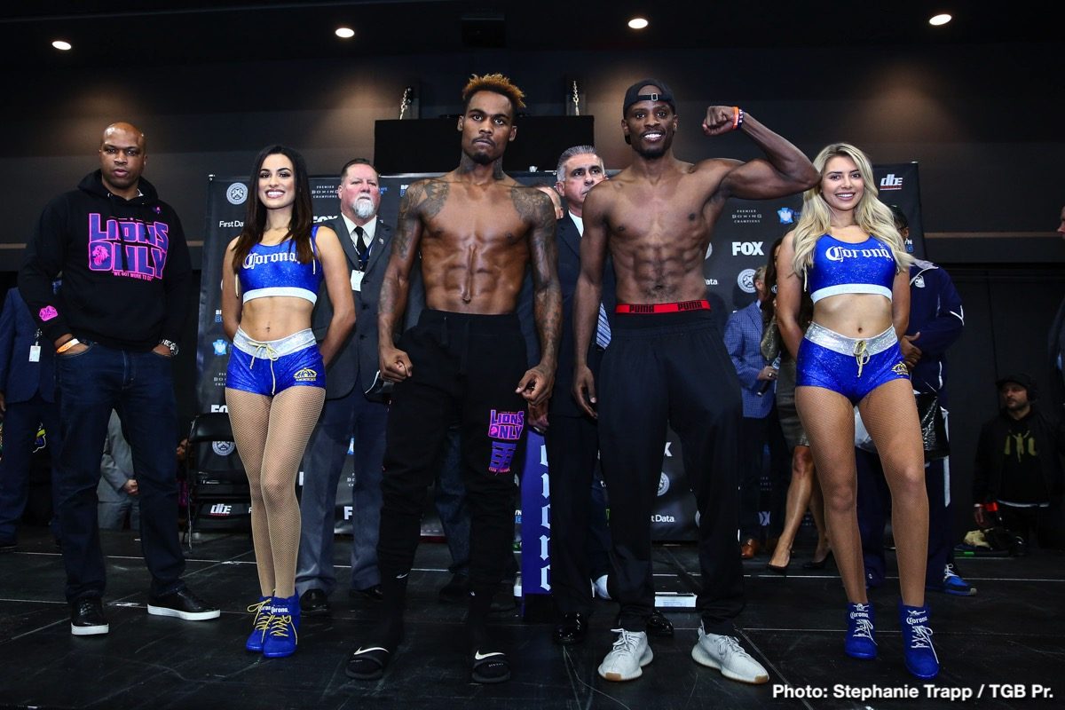 Charlo vs Korobov, Charlo vs Harrison & Breazeale vs Negron Weights & Photos