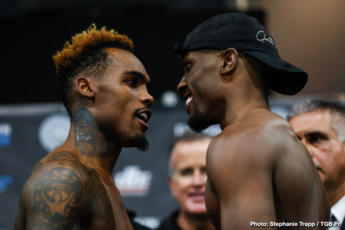 Charlo vs Korobov, Charlo vs Harrison & Breazeale vs Negron Weights & Photos