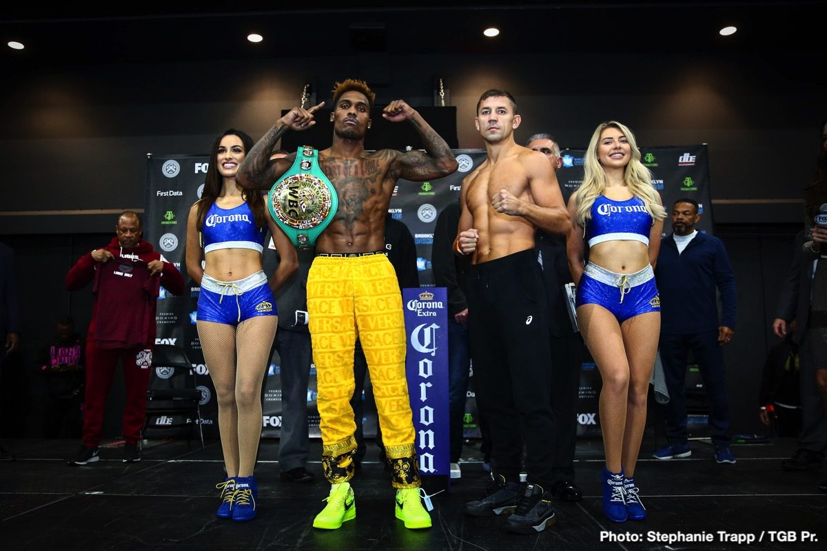 Charlo vs Korobov, Charlo vs Harrison & Breazeale vs Negron Weights & Photos