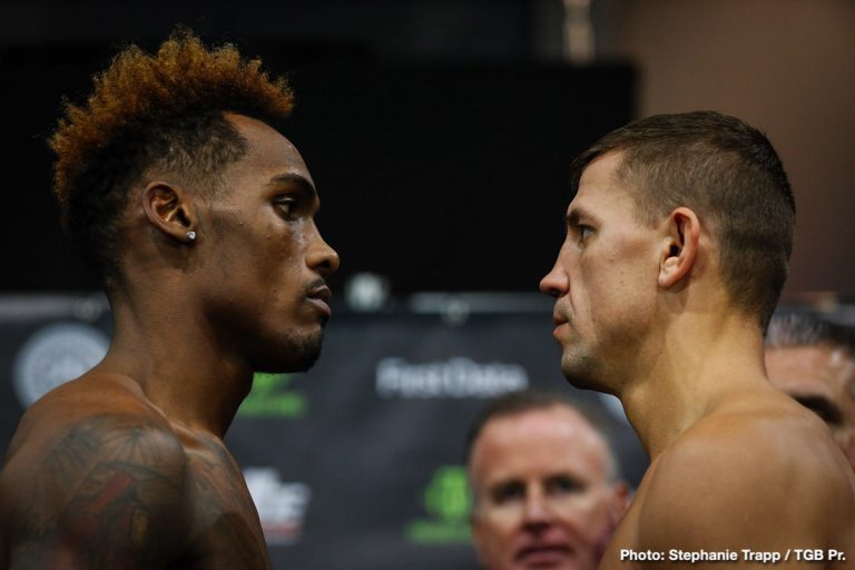 Charlo vs Korobov, Charlo vs Harrison & Breazeale vs Negron Weights & Photos