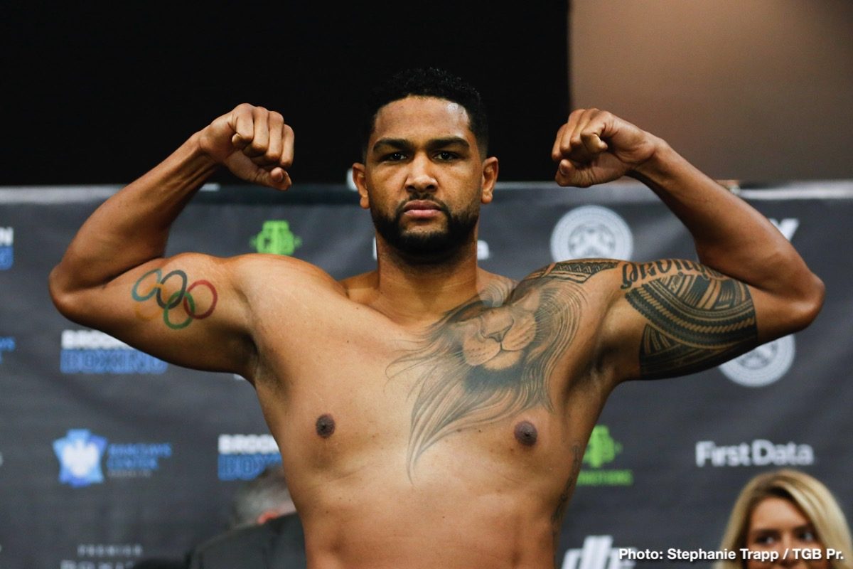 Charlo vs Korobov, Charlo vs Harrison & Breazeale vs Negron Weights & Photos