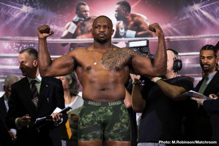 Dillian Whyte Talking With Rival Promoters, Could He Leave Eddie Hearn?