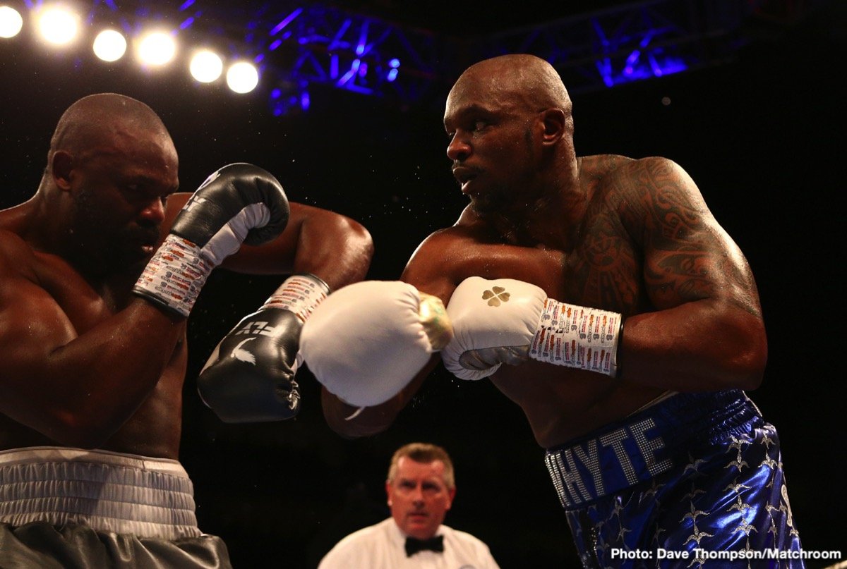 PHOTOS: Dillian Whyte stops Dereck Chisora via brutal KO