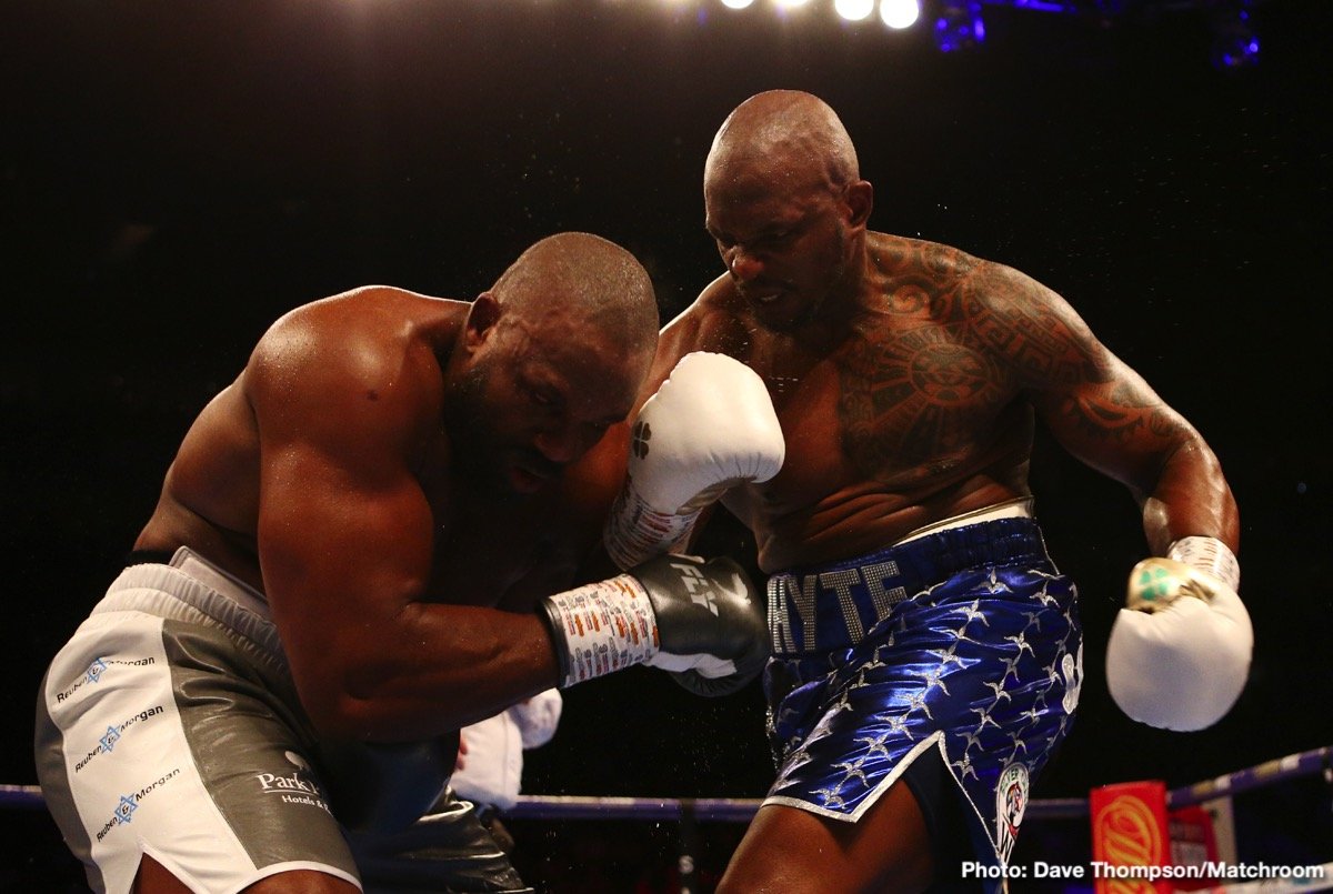 PHOTOS: Dillian Whyte stops Dereck Chisora via brutal KO