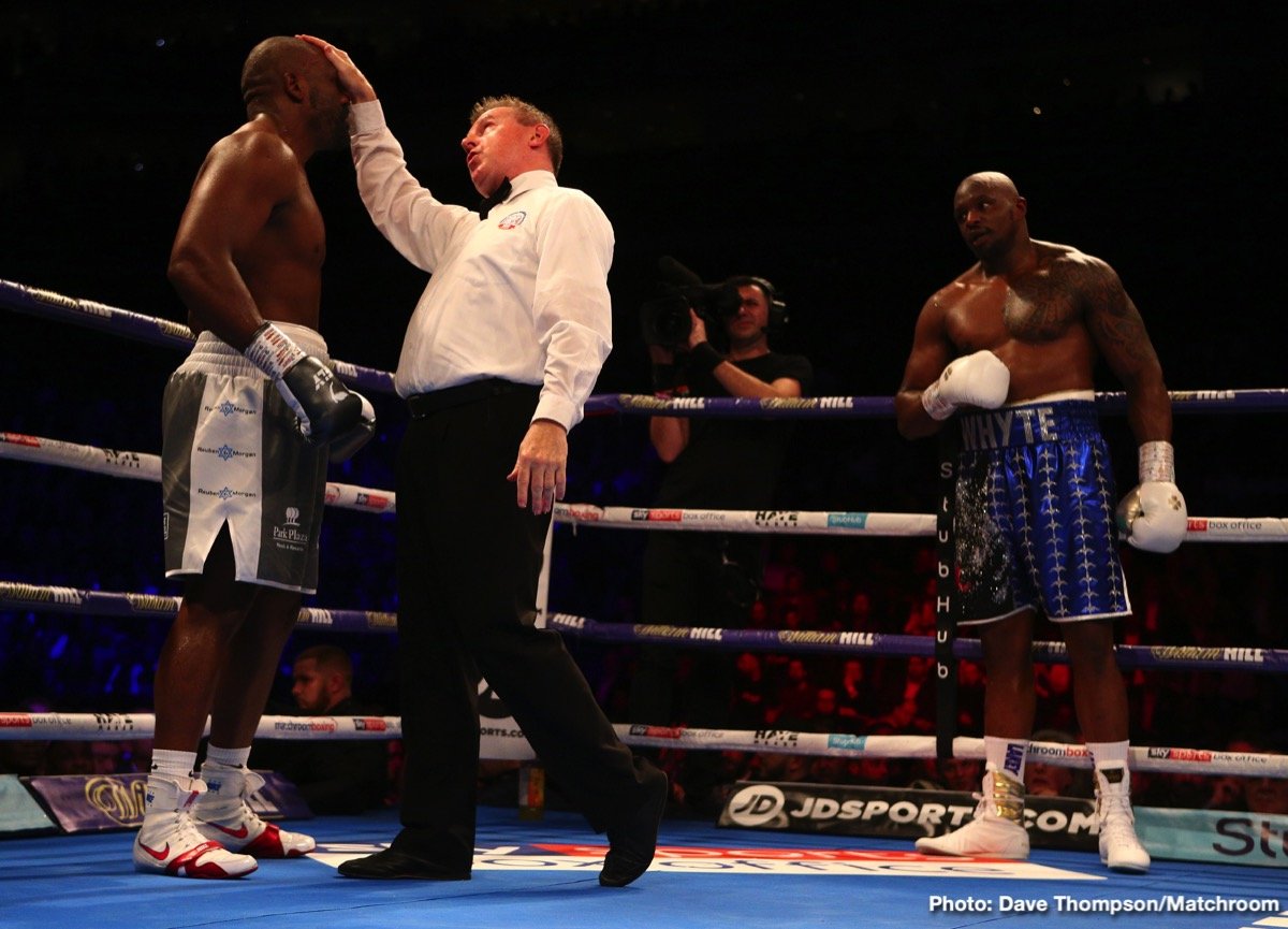 PHOTOS: Dillian Whyte stops Dereck Chisora via brutal KO