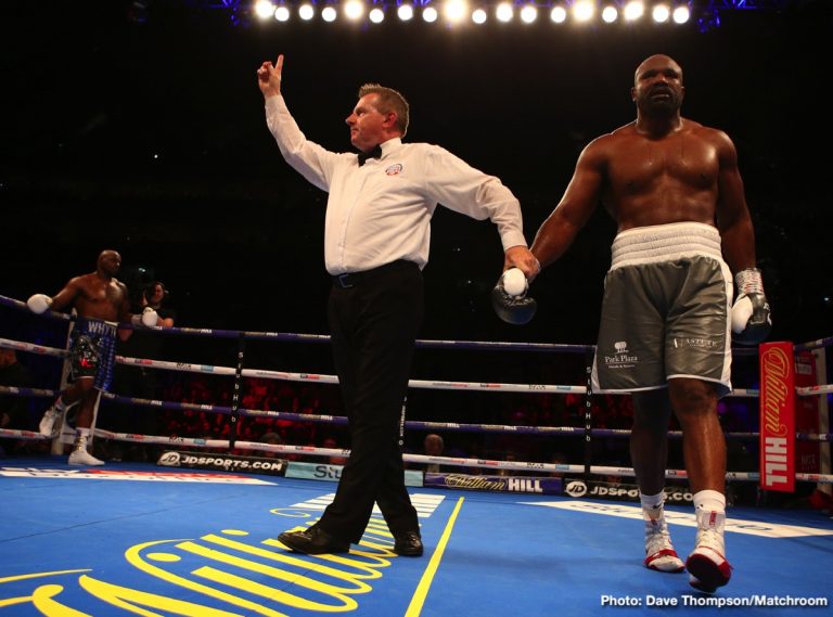 Dillian Whyte close to being confirmed for Joshua vs. Ruiz 2 card