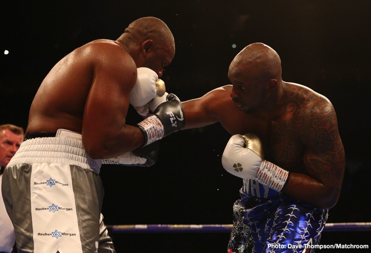 Chisora Wants Third Battle With Whyte