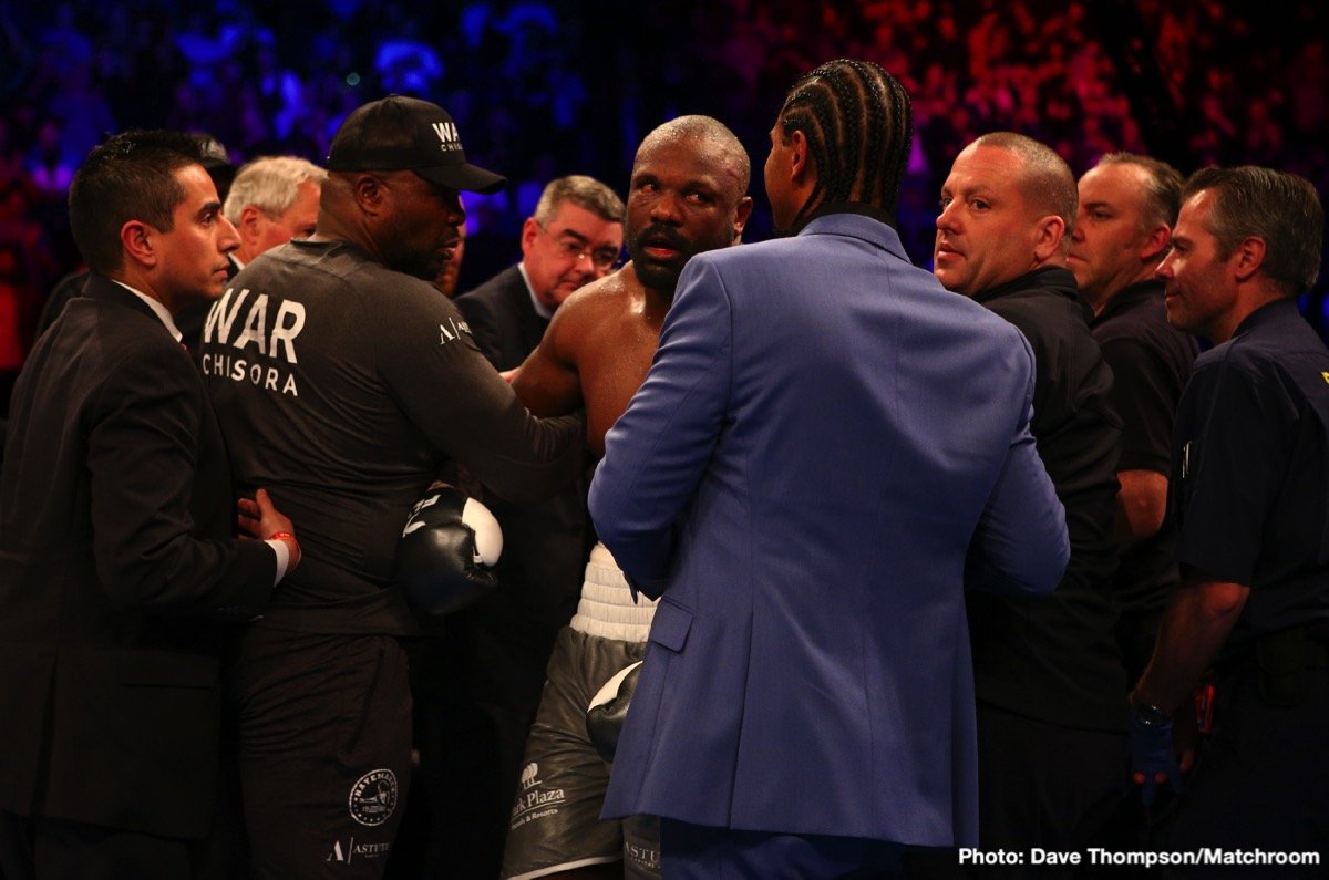 PHOTOS: Dillian Whyte stops Dereck Chisora via brutal KO