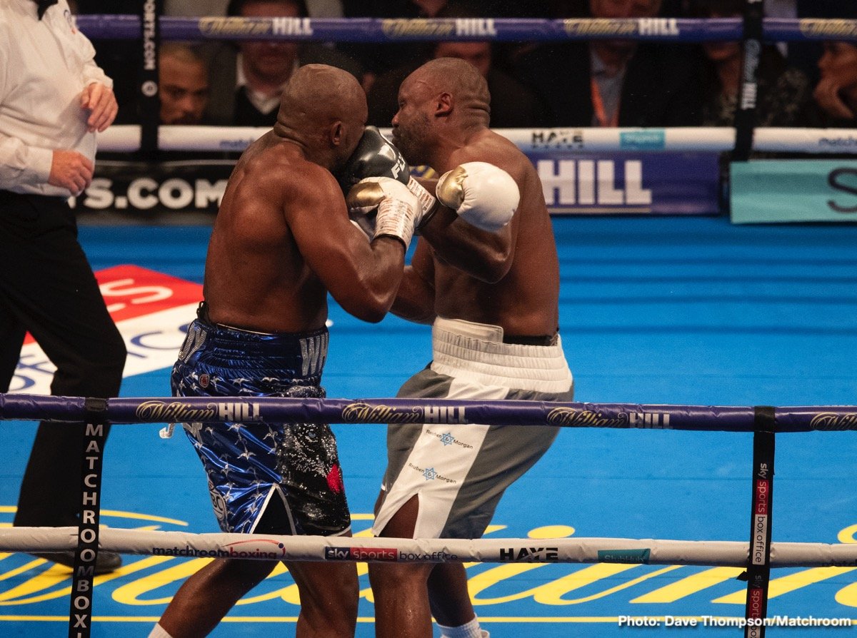 PHOTOS: Dillian Whyte stops Dereck Chisora via brutal KO