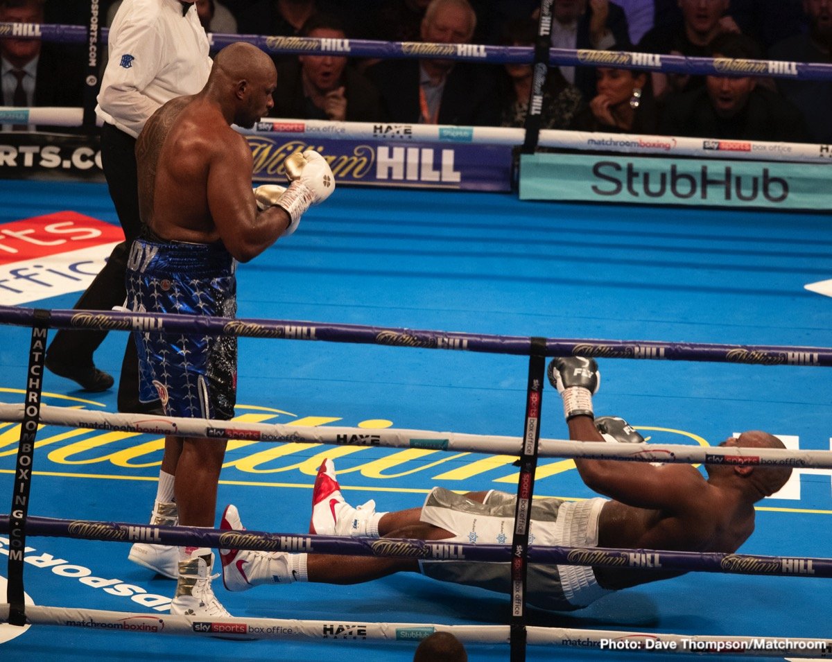 PHOTOS: Dillian Whyte stops Dereck Chisora via brutal KO