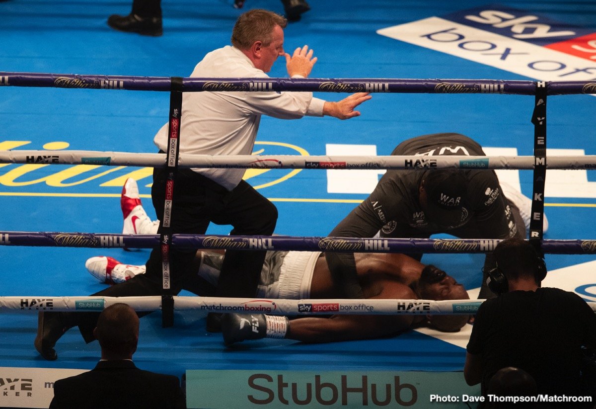 PHOTOS: Dillian Whyte stops Dereck Chisora via brutal KO