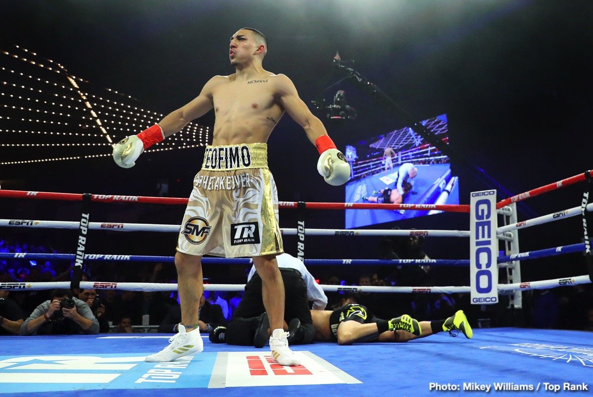 Teofimo Lopez boxing image / photo