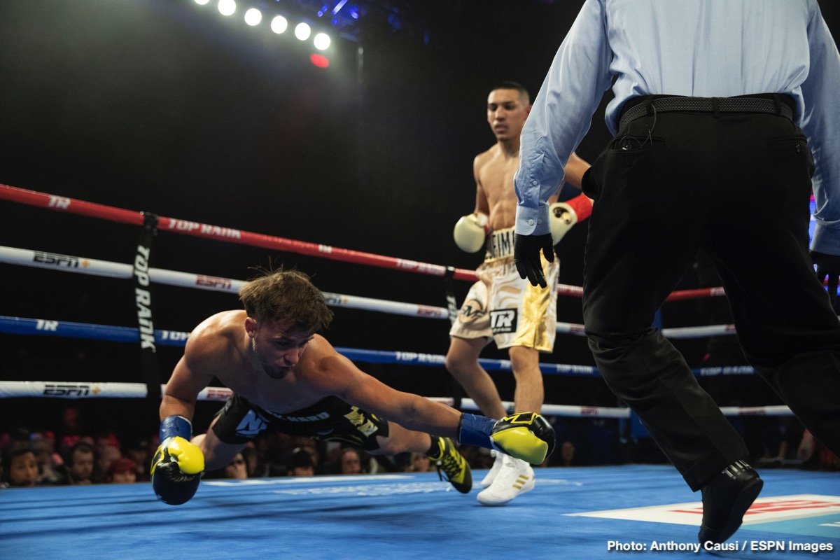 Photo: Teofimo Lopez has star making performance in New York City Teofimo Lopez has star making performance in New York City