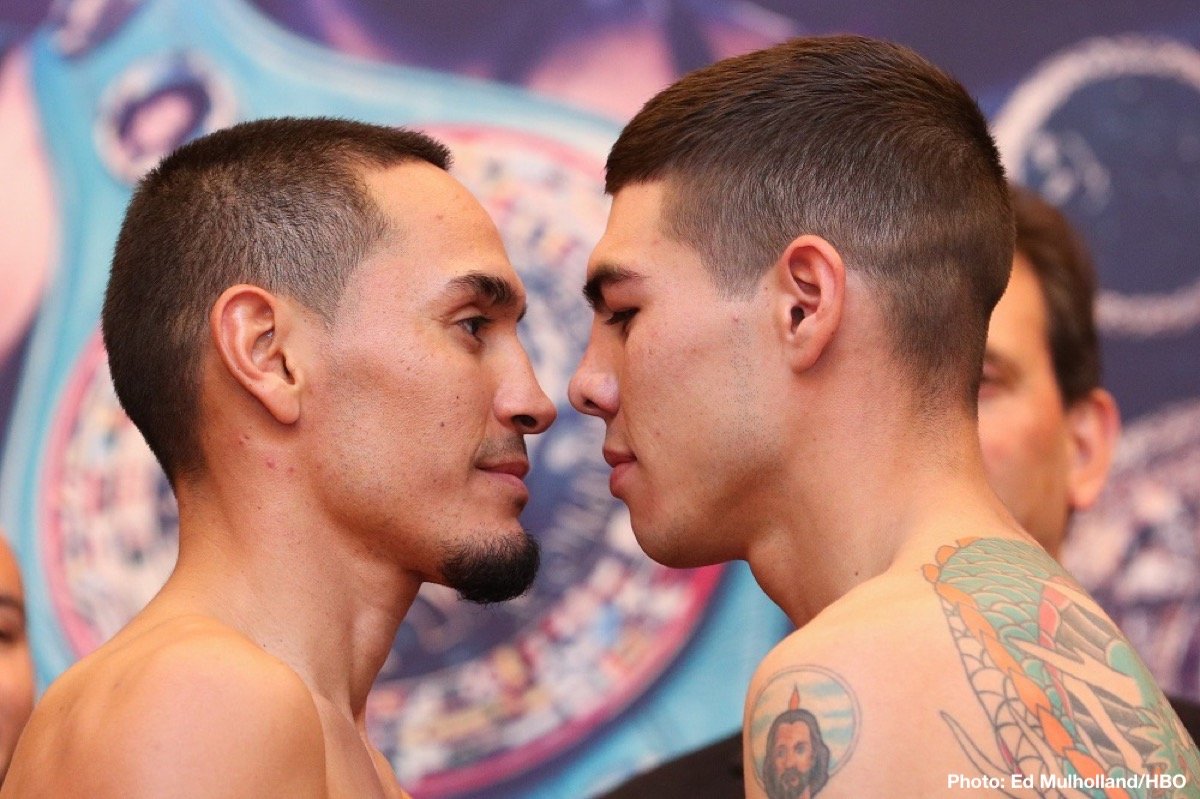 HBO Boxing After Dark: Braekhus vs. Lopes; Estrada vs. Mendez & C. Shields Weights & Photos