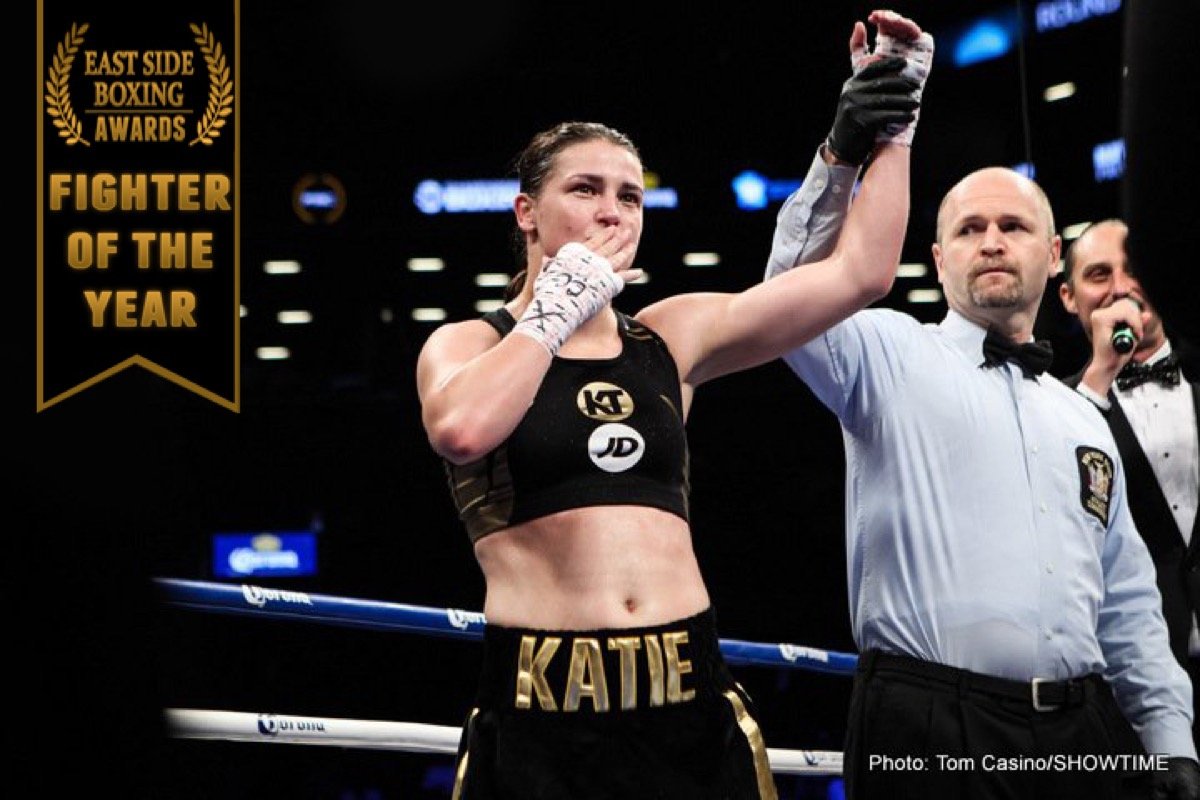 Katie Taylor: East Side Boxing’s 2018 Female Fighter Of The Year!