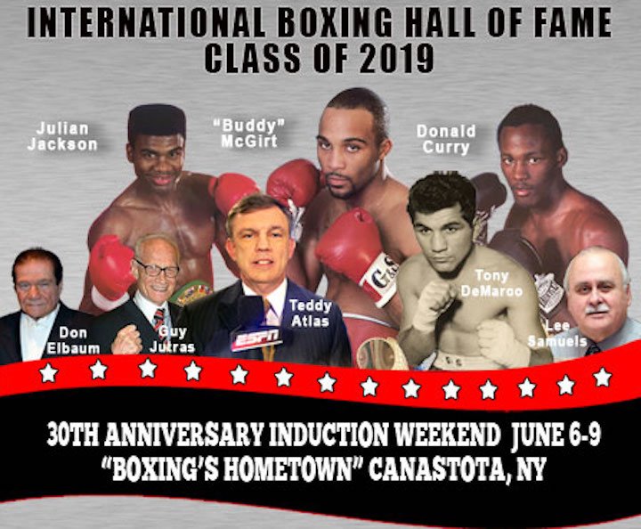 Boxers Donald Curry, Julian Jackson, Buddy Mcgirt & Tony Demarco Elected To Int’l Boxing Hall Of Fame