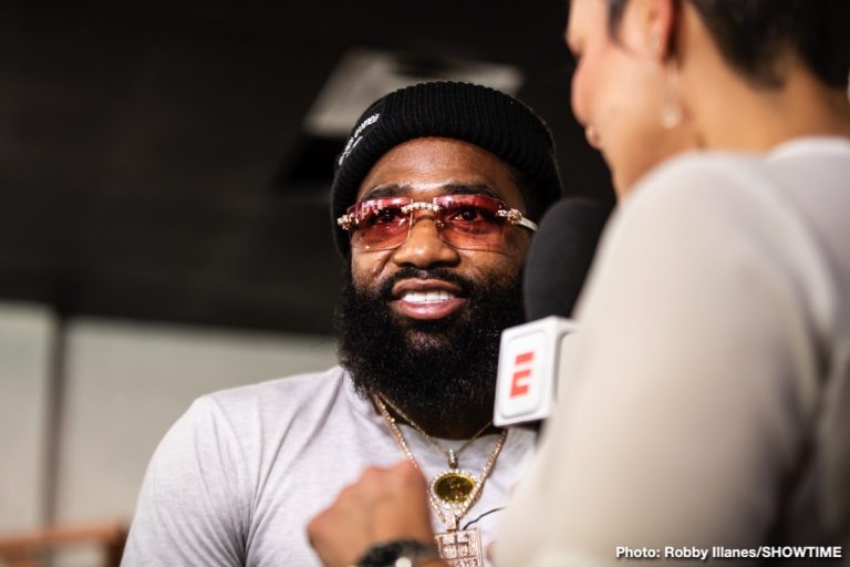 Adrien Broner Can't Seem To Stay Out Of Trouble, But His Trainer Says “The Problem” Is Fully Focused On Pacquiao Fight, Has “Eye Of The Tiger”