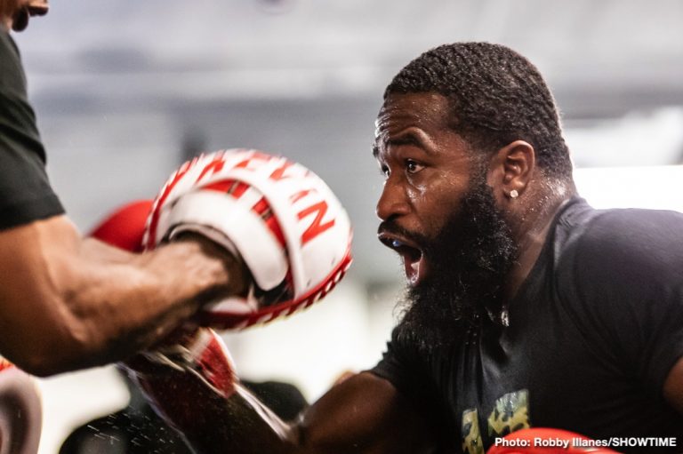 Pacquiao vs Broner: Broner Media Workout Quotes & Photos