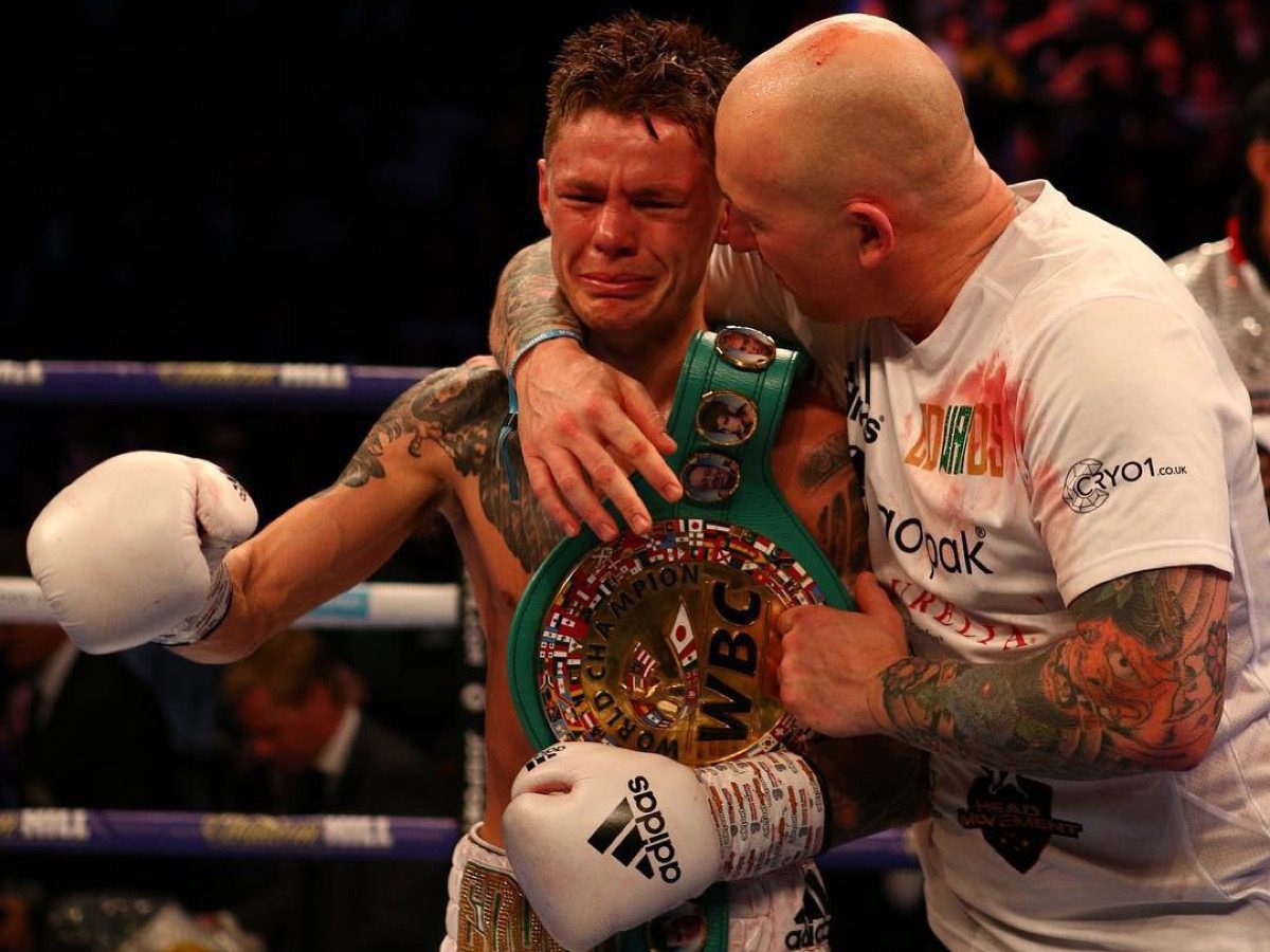 Charlie Edwards addresses promise to mother, looks to future Charlie Edwards Sunny Edwards British Boxing Press Room